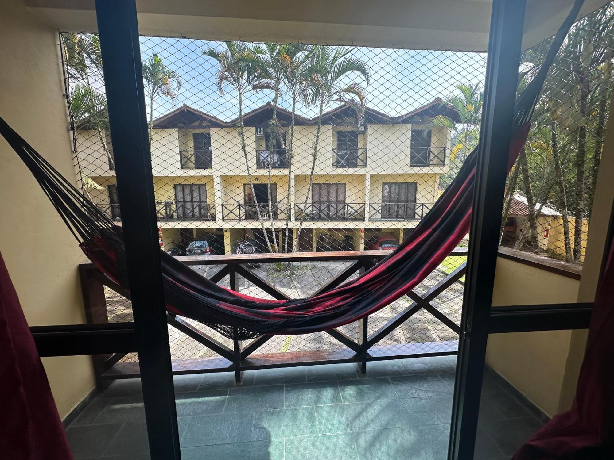 Triplex Piscina Churrasqueira Lava E Seca Wi-Fi E 2 Tvs Em Condominio Com 90M2 No Centro De Ubatuba Exterior photo